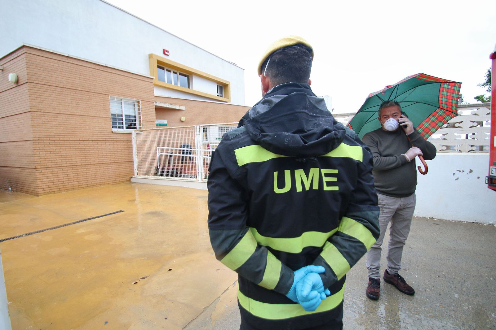 Fotogalería Coronavirus. Actuación UME en Almería.