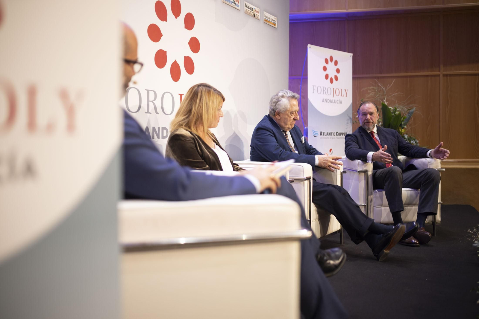 Imágenes del Foro Joly Andalucía Sostenibilidad en el Cluster portuario