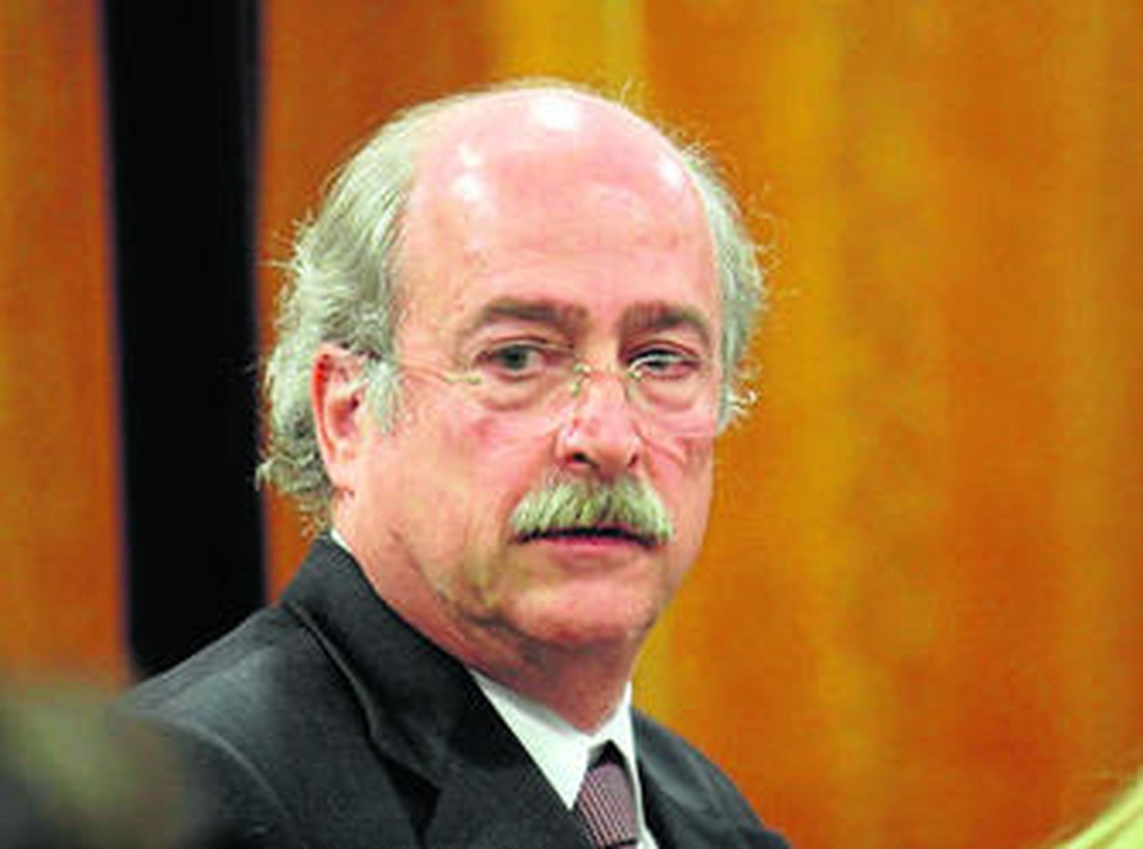 Fernando del Valle, ayer en un momento del juicio del caso Ballena Blanca.