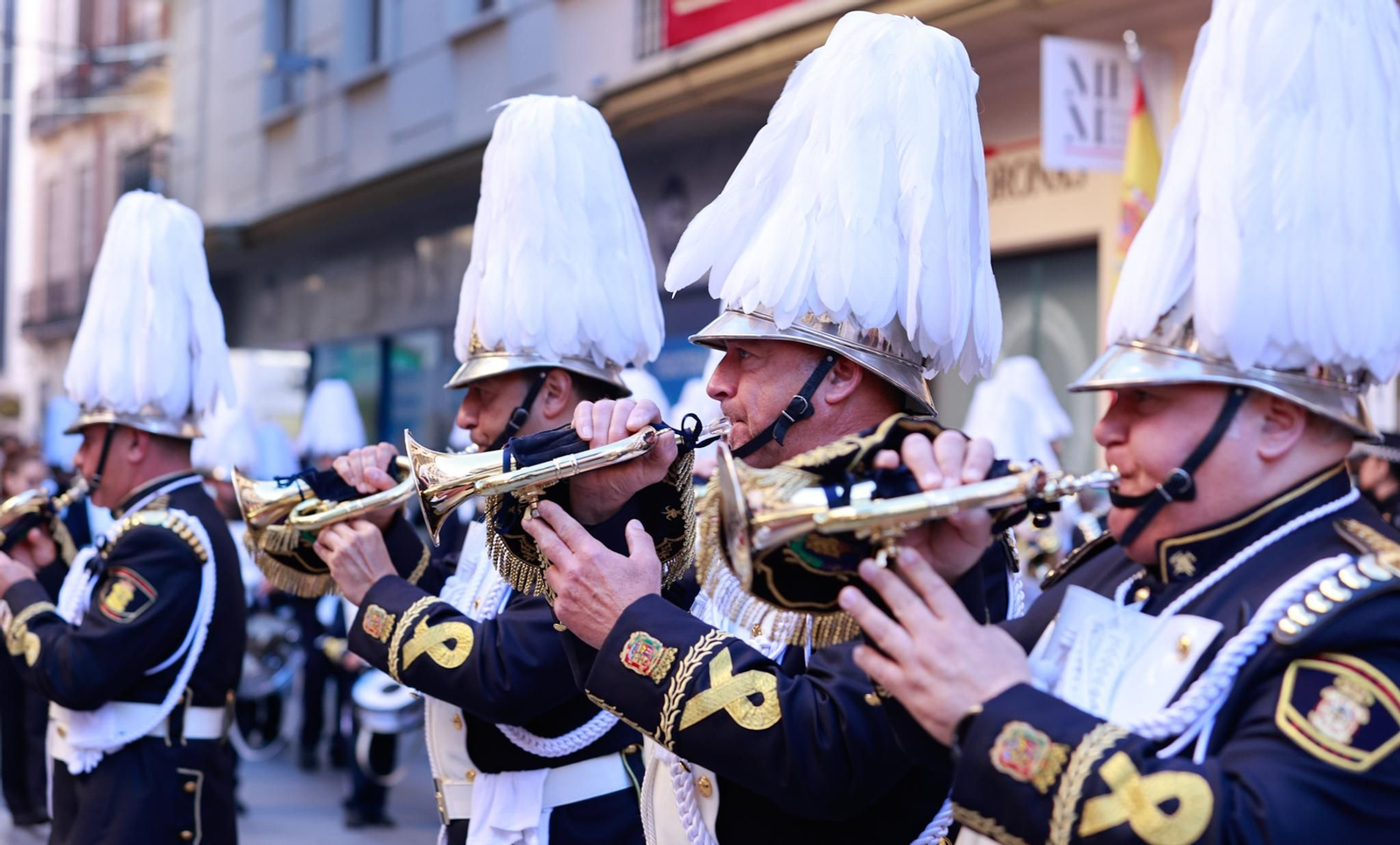 Las fotos de La Paloma en el Miércoles Santo de Málaga