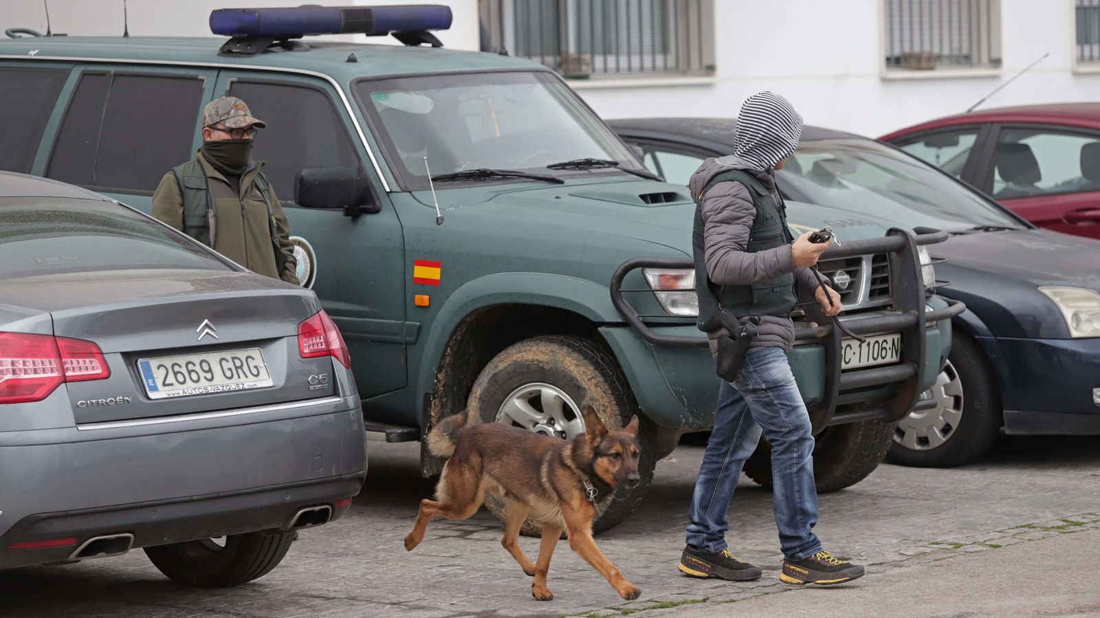 Imágenes de la operación antidroga en el Campo de Gibraltar