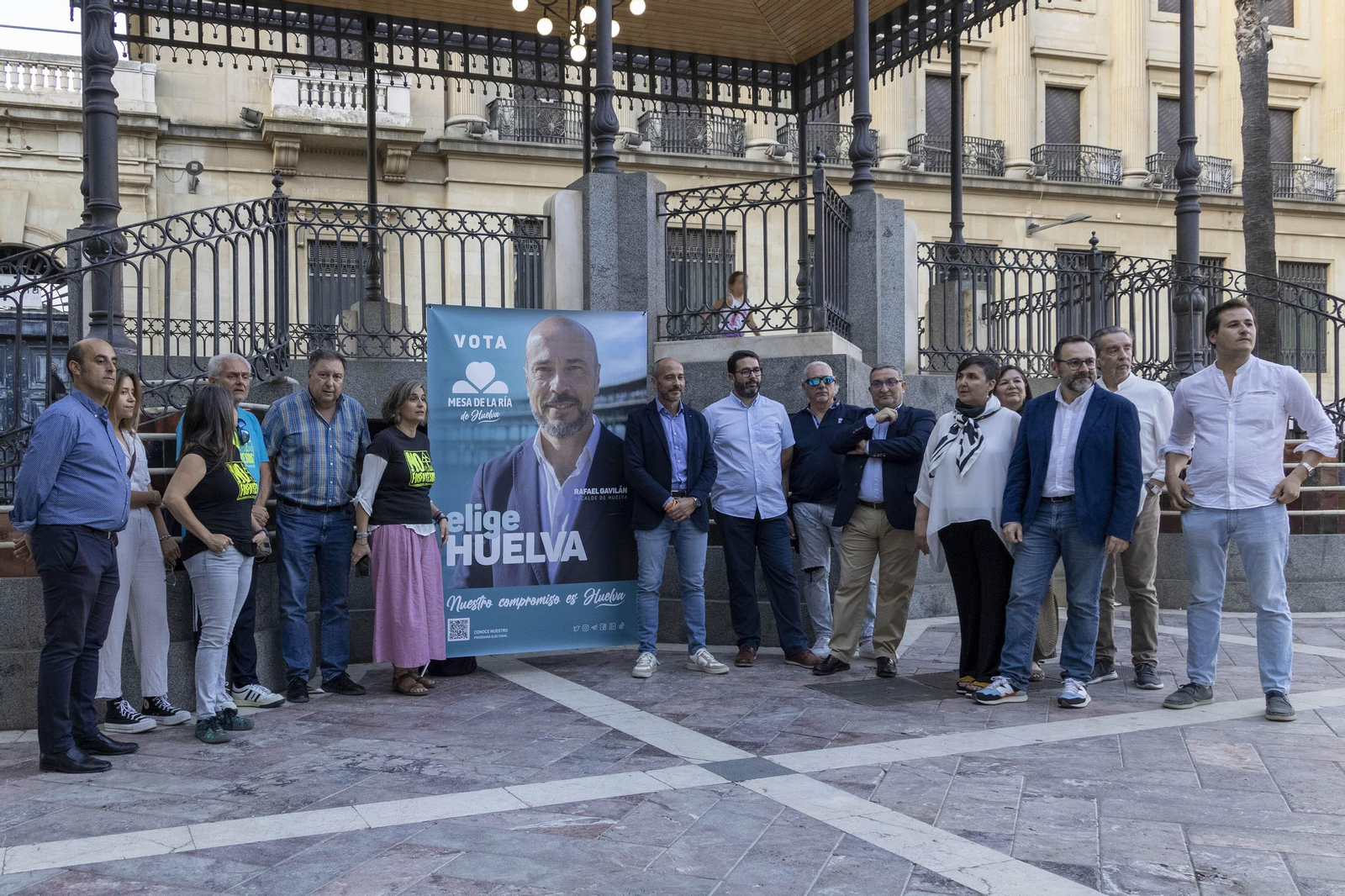 Elecciones Municipales Huelva 2023: Imágenes del acto de inicio de campaña de Mesa de la Ría