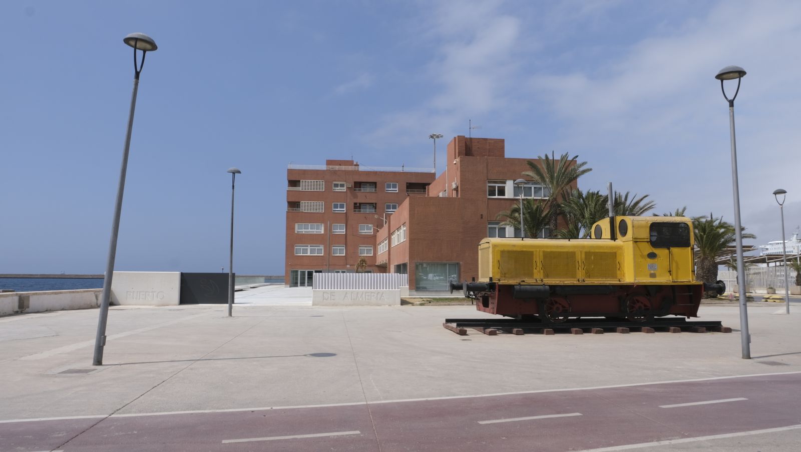 Imágenes del proyecto de eficiencia y urbanización del Puerto de Almería