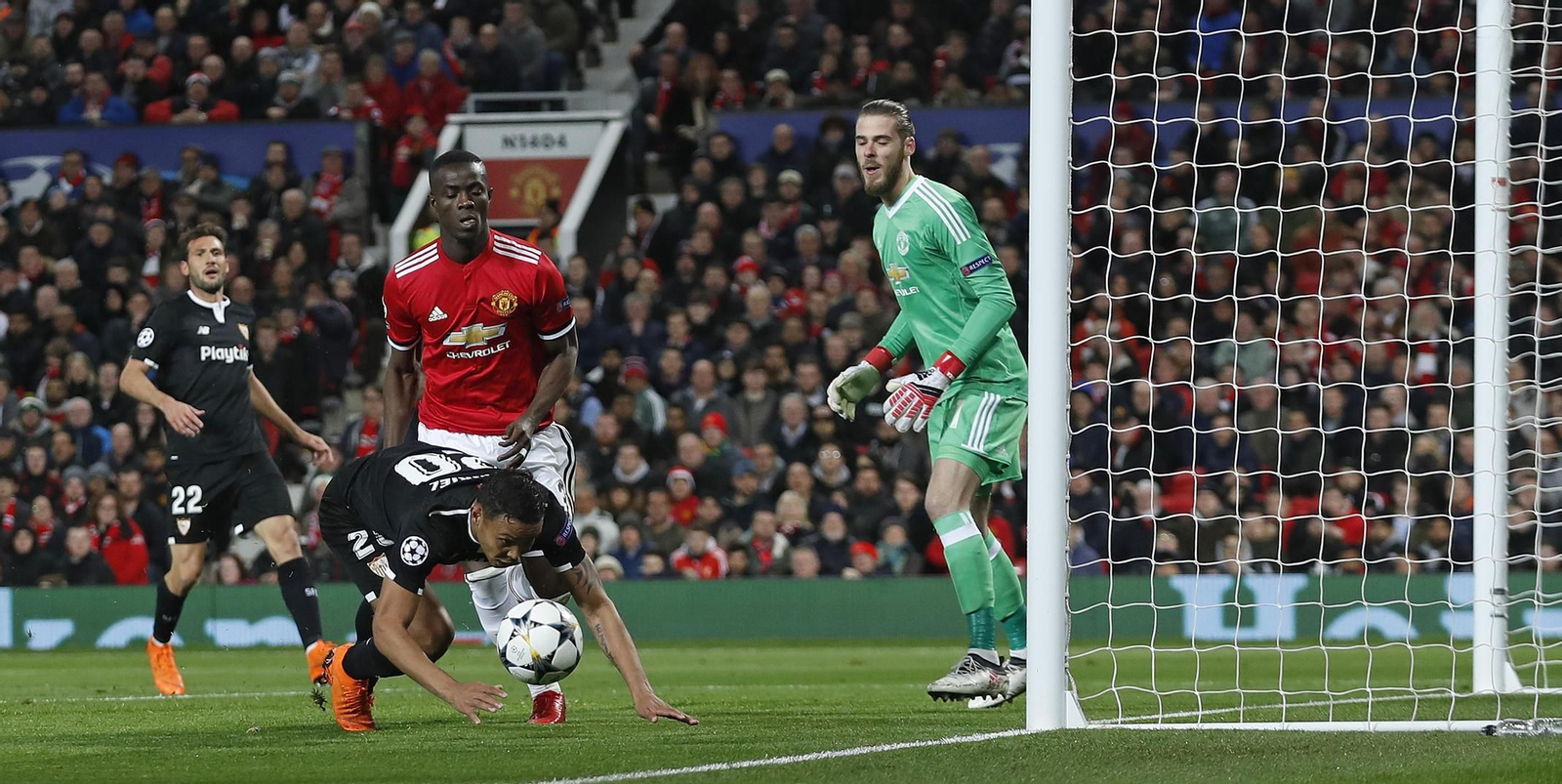 Las imágenes del Manchester United-Sevilla