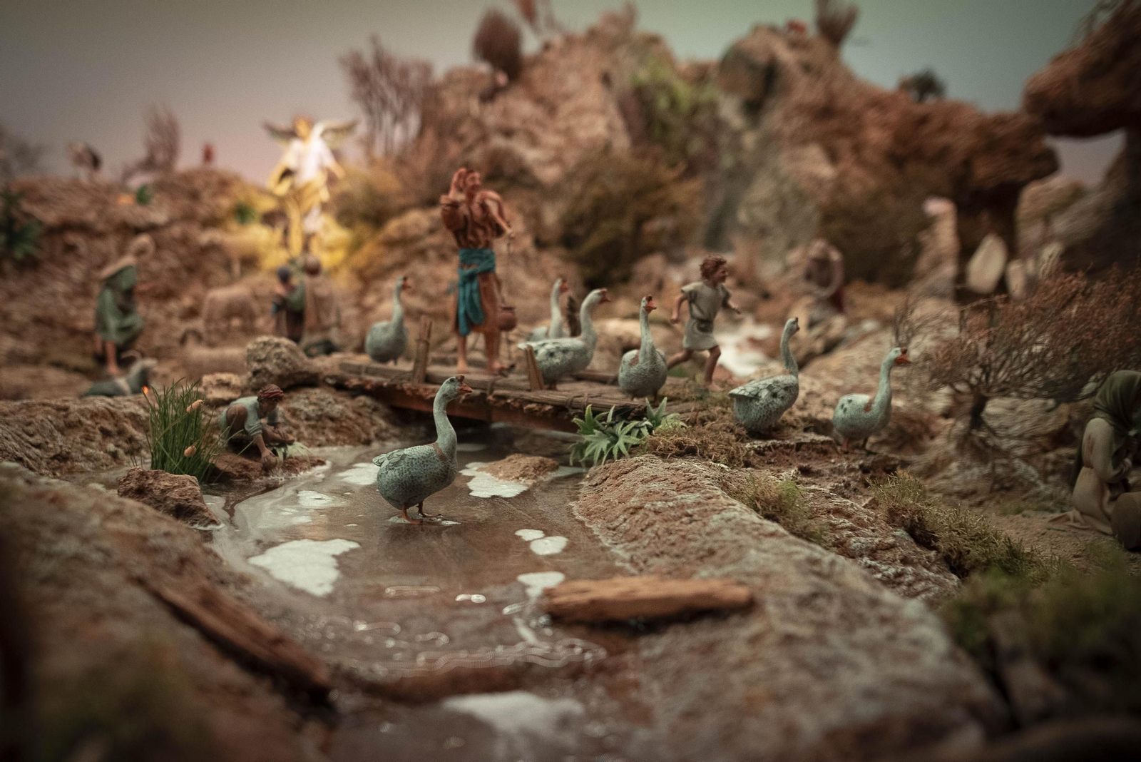 Todas las imágenes del tradicional y renovado Belén municipal de Granada