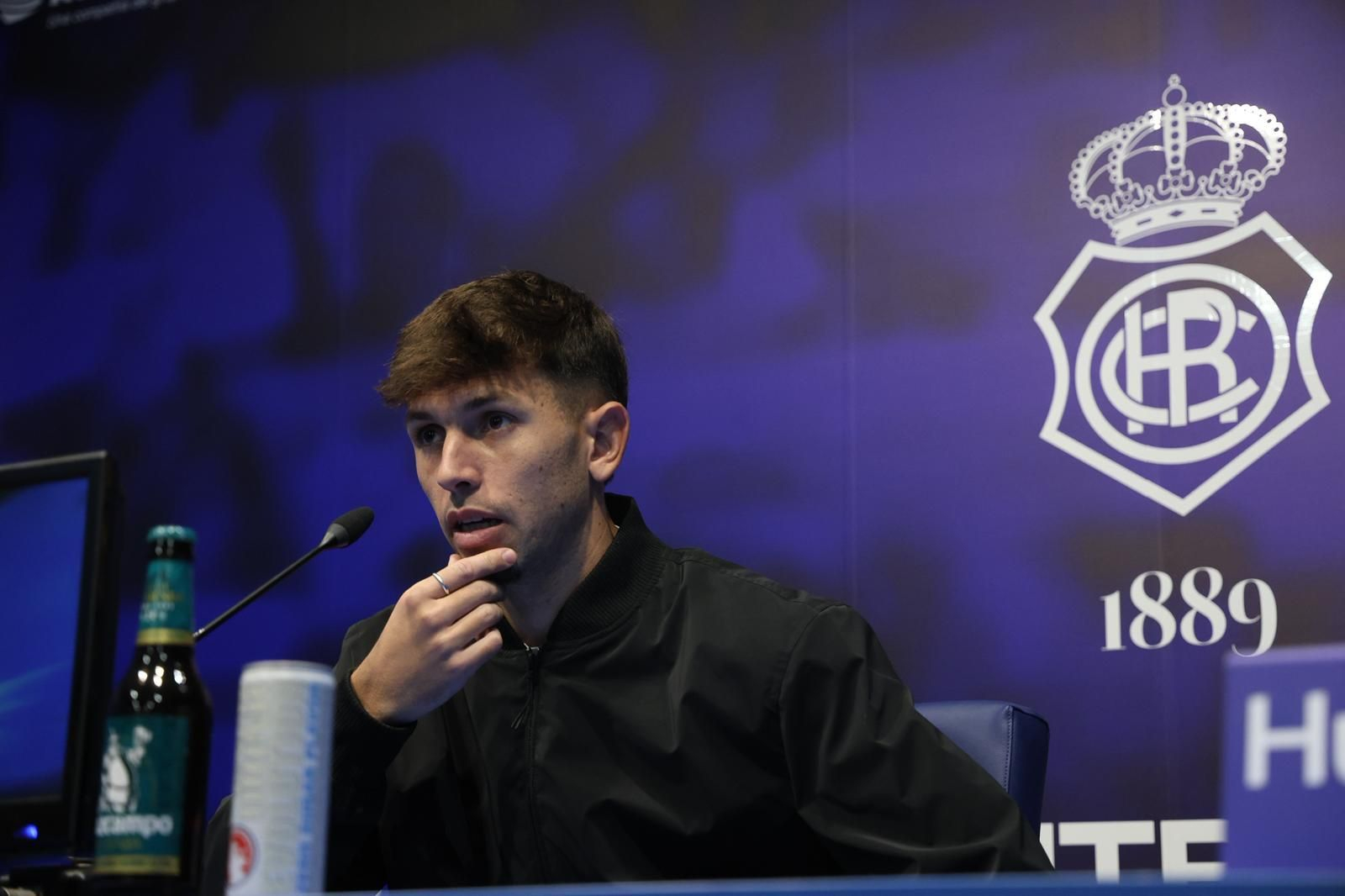 Antonio Arcos, durante la rueda de prensa de este miércoles.