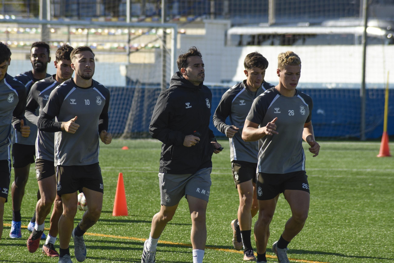 Las fotos del entrenamiento de la Balona previo a su partido con el Ciudad de Lucena