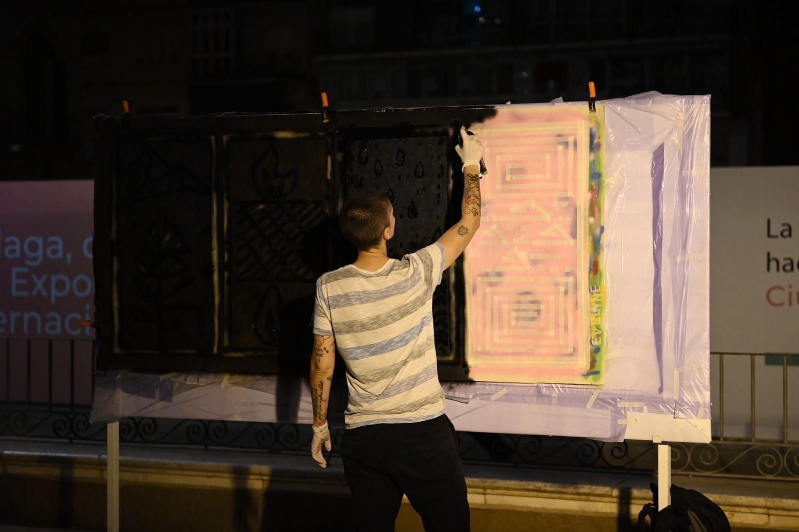 Las fotos de la Noche en Blanco en Málaga: la cultura inunda las calles