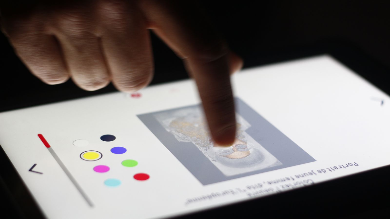 La experiencia de 'Micro-folie' es interactiva.