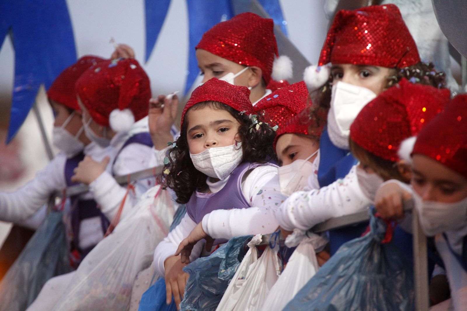 Imágenes de las cabalgatas de Reyes en Cartaya, Isla Cristina, Ayamonte y Punta Umbría