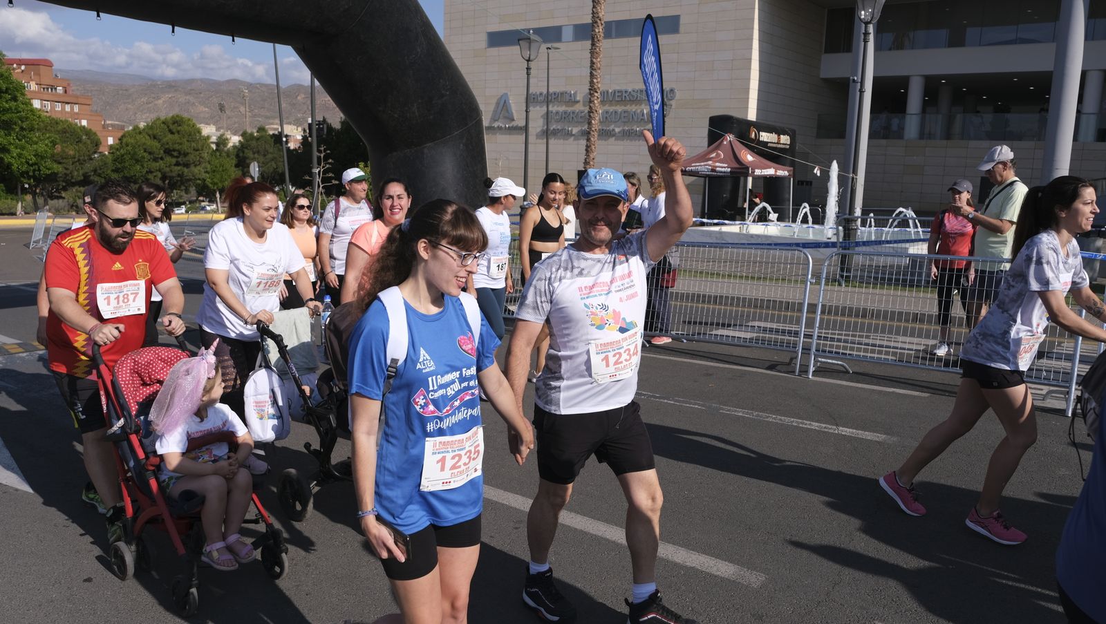 Imágenes de la II Carrera Sin Humo, en Almería