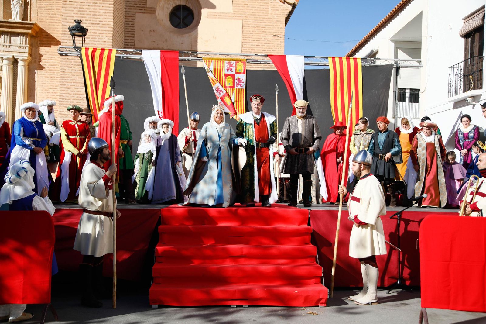 La Recreación de la Pernoctación de los Reyes Católicos en Fiñana, en imágenes
