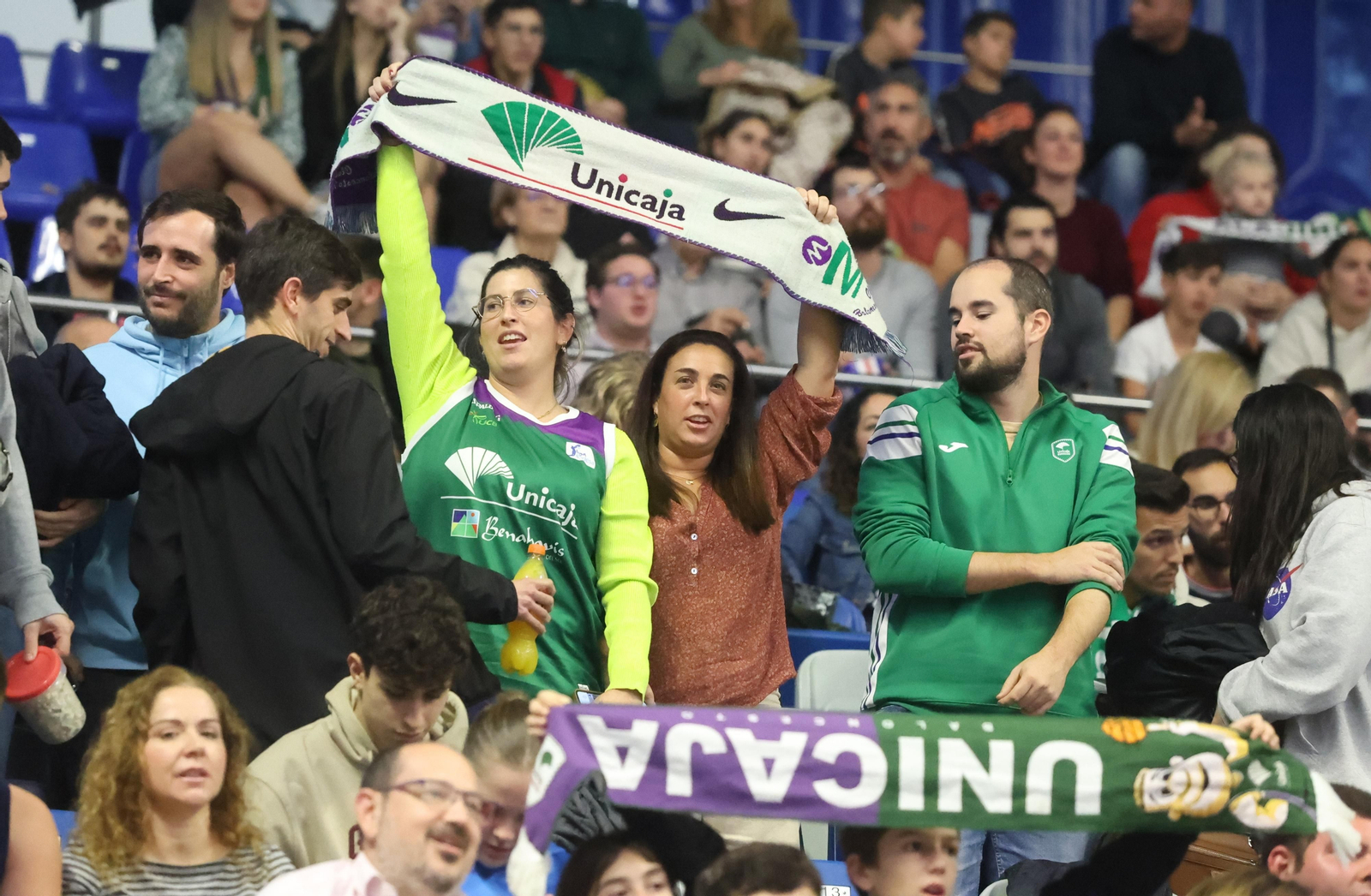 El Unicaja - Bilbao Basket, en fotos
