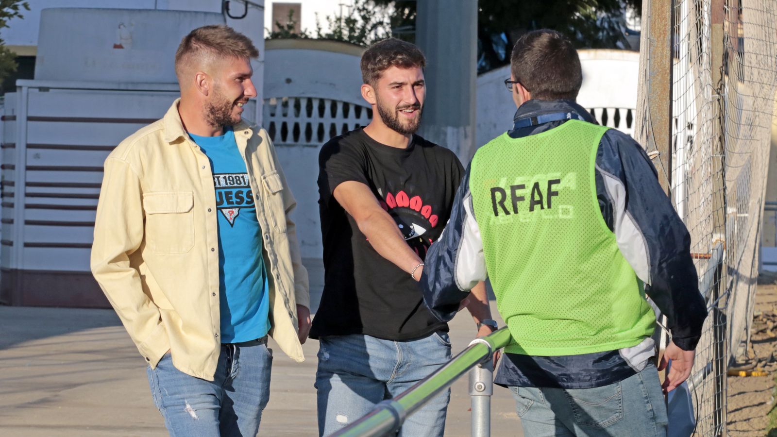 Imágenes del Xerez CD y el CD Rota en el Pedro S. Garrido