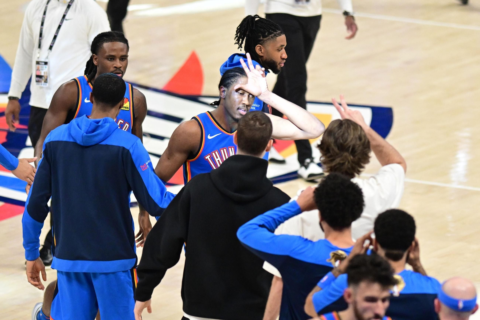 Las fotos del título de la NBA para Oklahoma City Thunder