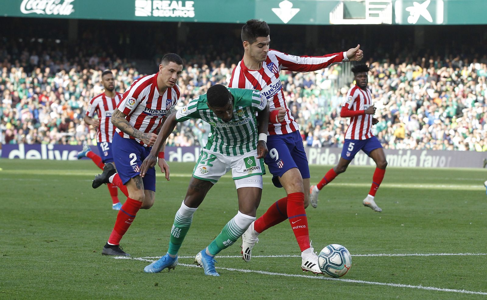 Las imágenes del Betis-atlético de Madrid