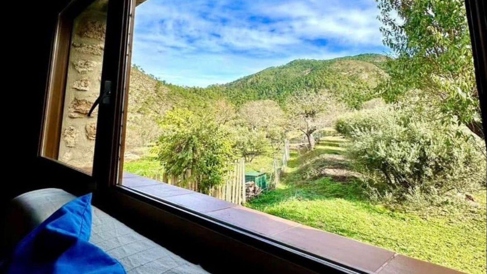 Vistas desde una de las habitaciones.