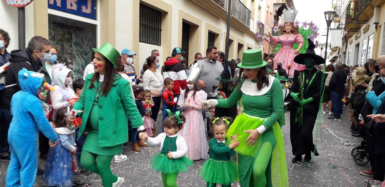 Pasacalles infantil de Carnaval por las calles de El Puerto