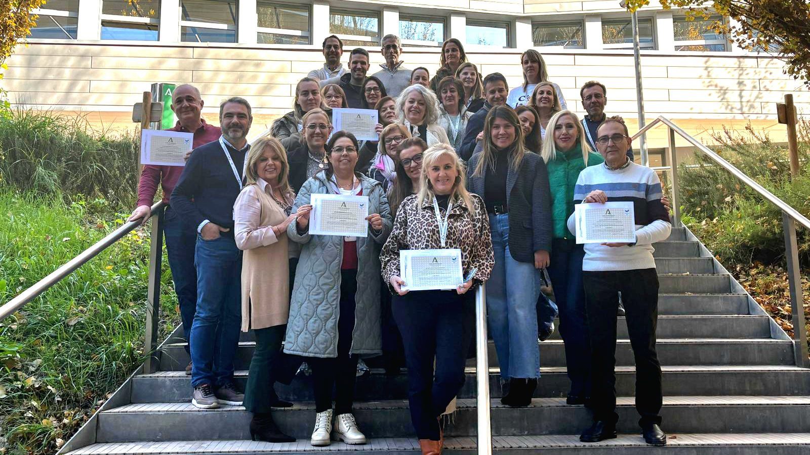 Representantes de los centros que forman parte de este registro