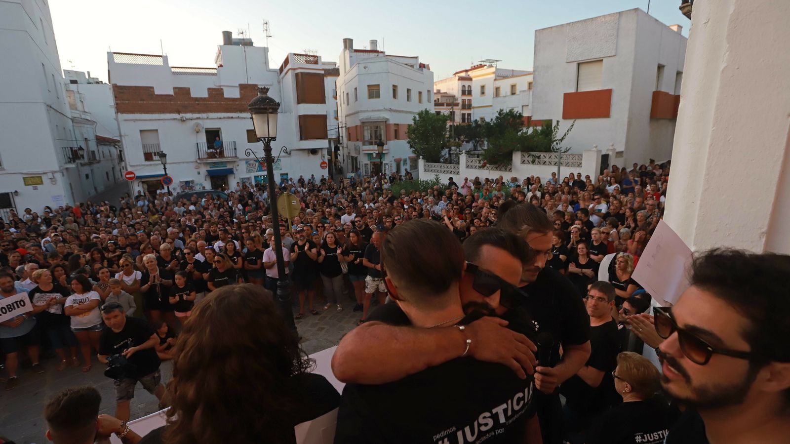 Manifestación por los 8 de Tarifa.