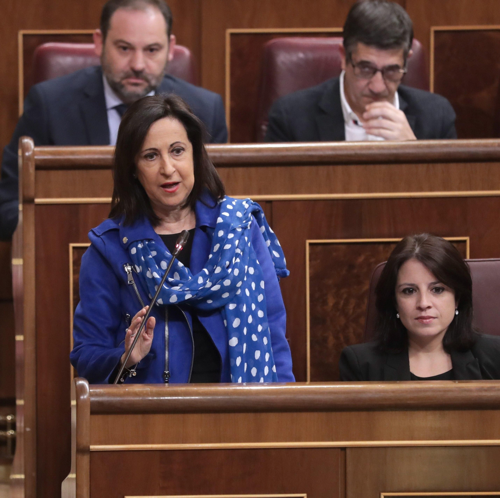 Margarita Robles, portavoz del PSOE en el Congreso de los Diputados.
