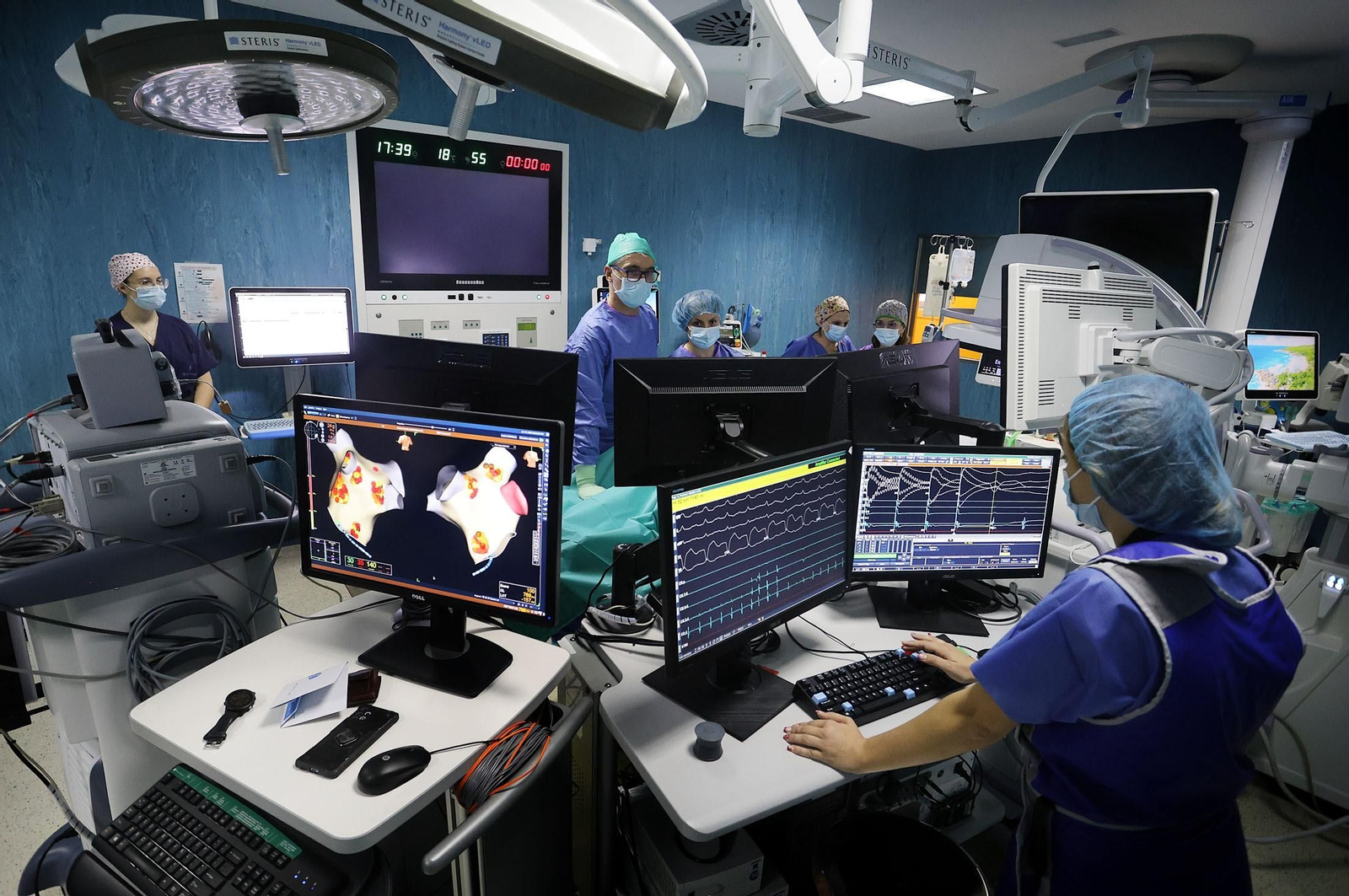 Imagen de archivo del área quirúrgica del Hospital Quirónsalud Huelva.