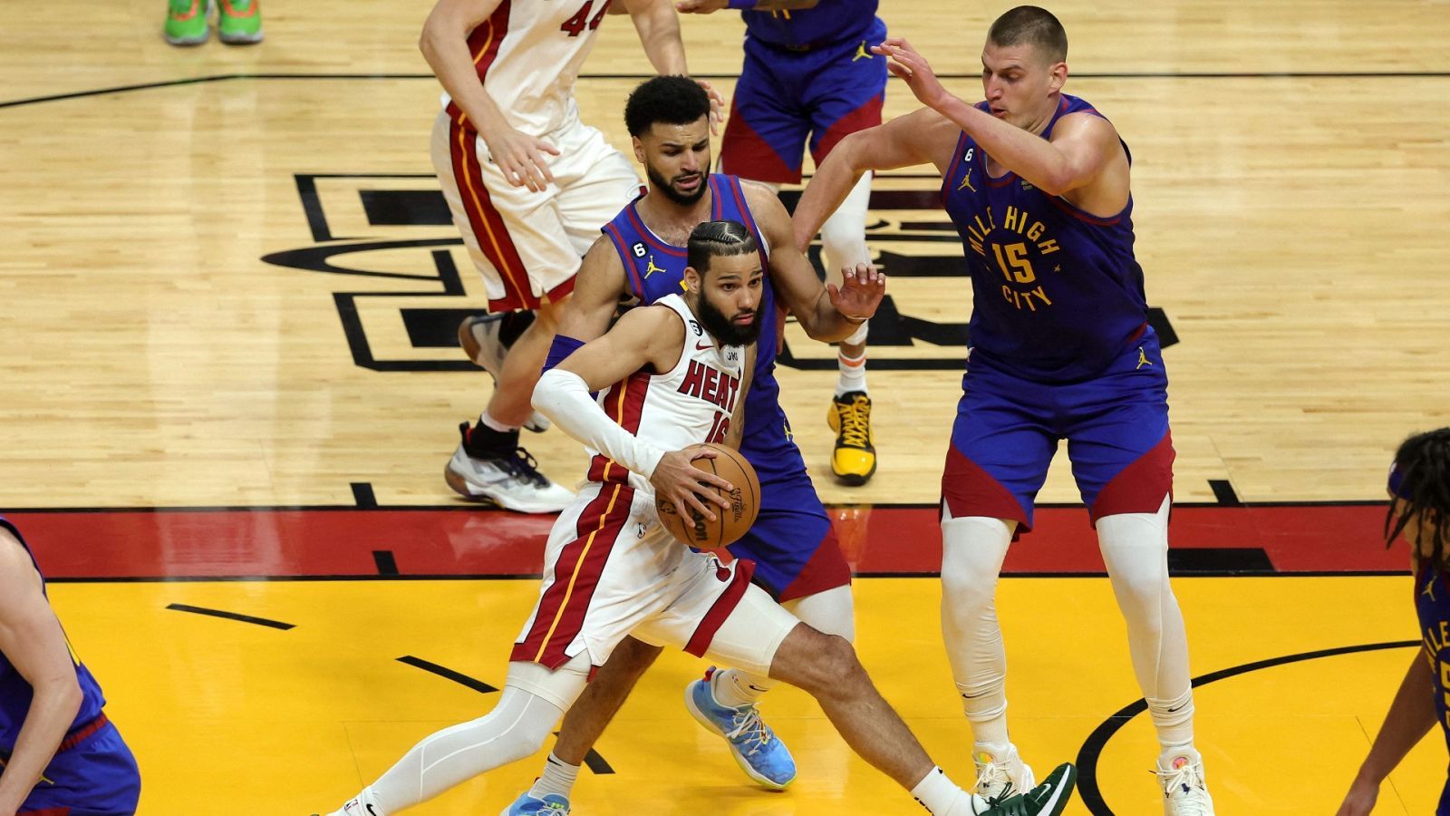 Un partido de esta temporada de la NBA