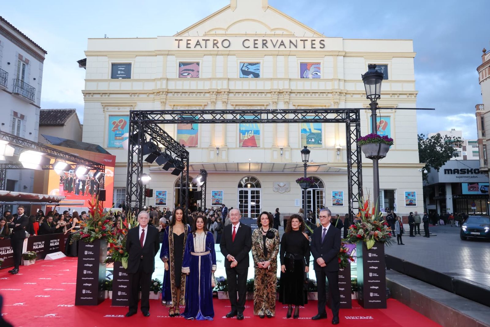 Arranca el Festival de Cine de Málaga con la alfombra roja