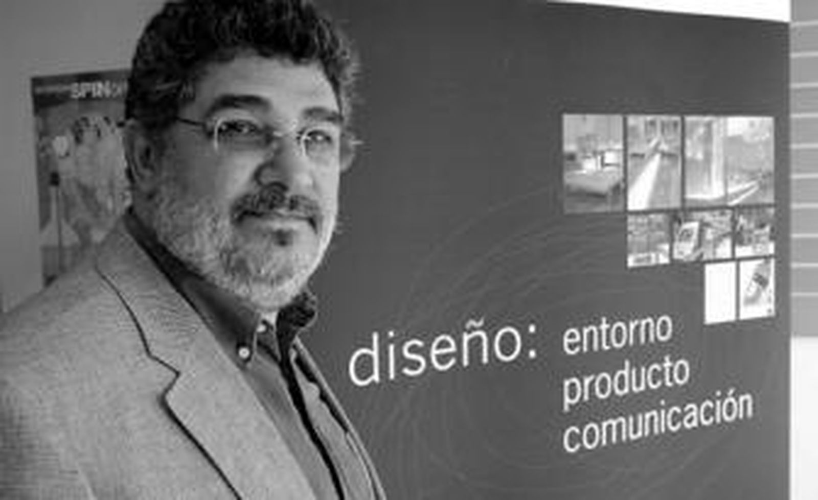 Jesús Sánchez, durante la inauguración de 'Type Directors Club' en Jerez, días atrás.