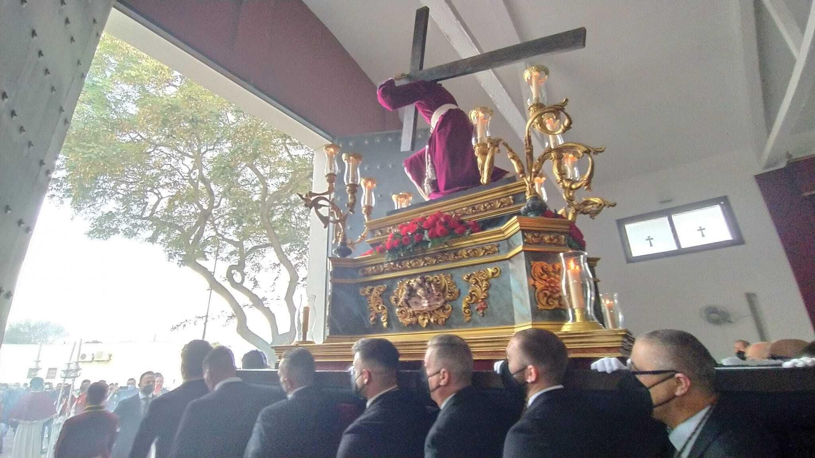 Vía crucis de las Tres Caídas en San Fernando
