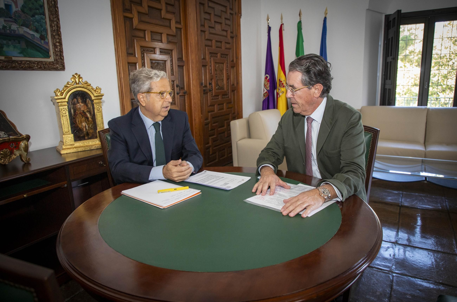 Salvador Fuentes y Antonio Jesús Torralbo.