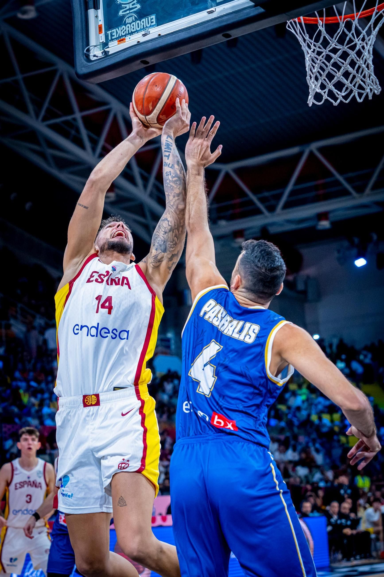 Las fotos del Chipre - España de baloncesto