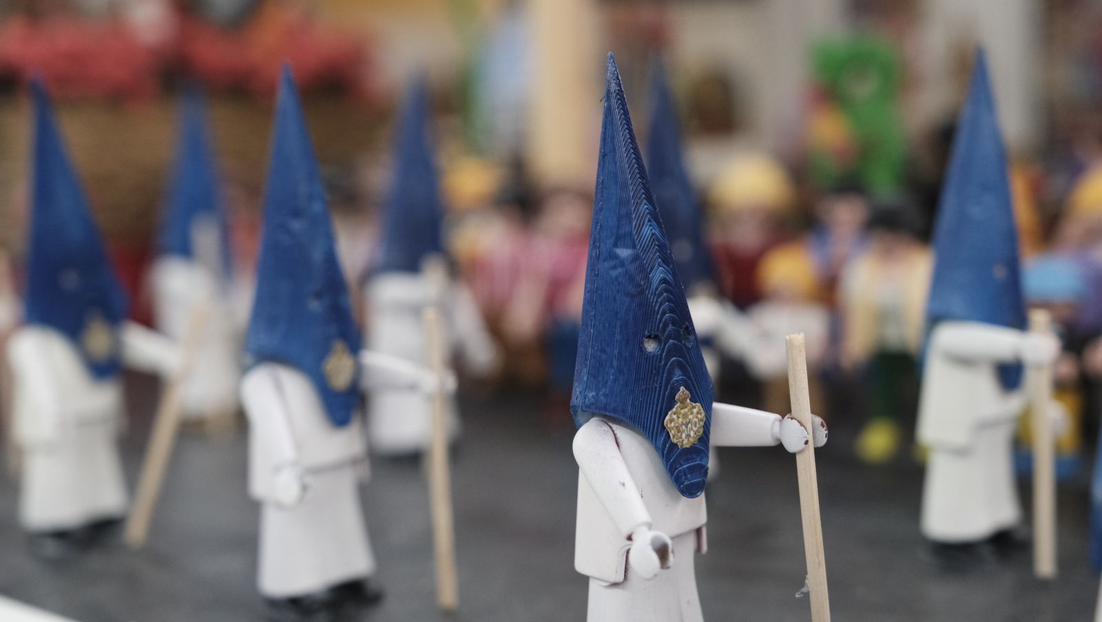 Inauguración de la exposición de playmobil de semana santa de Almería