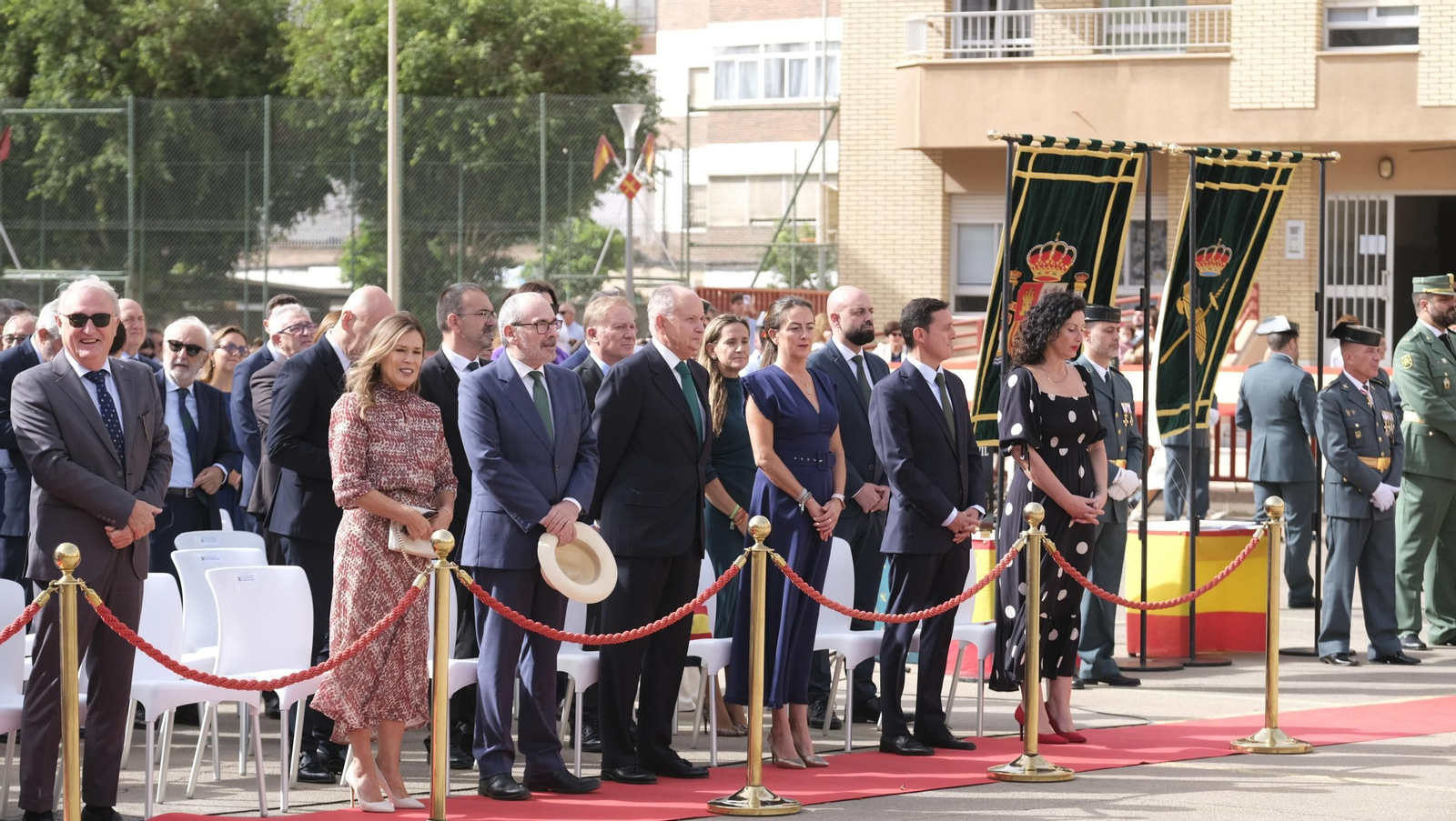 Las imágenes de la celebración del Día del Pilar en la Comandancia de la Guardia Civil de Almería