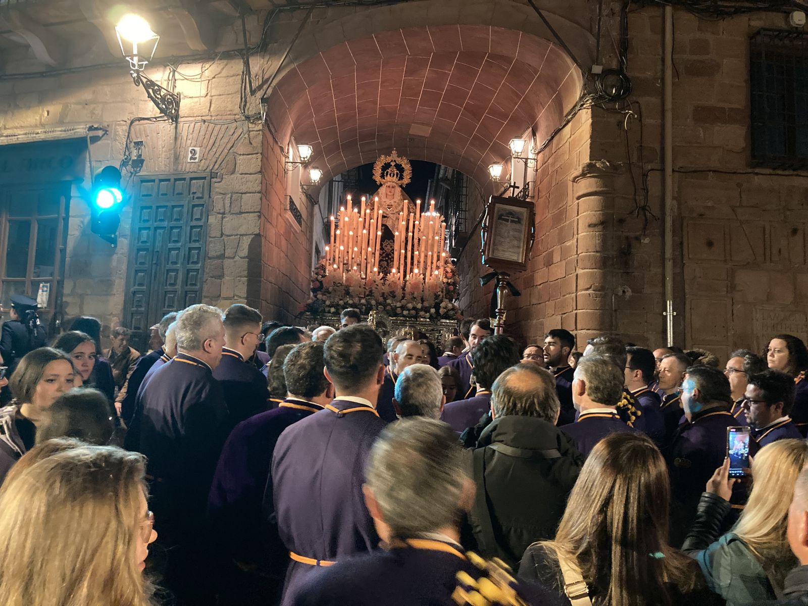 Viernes Santo en Montoro: la noche de Padre Jesús se vive en la calle con gran devoción