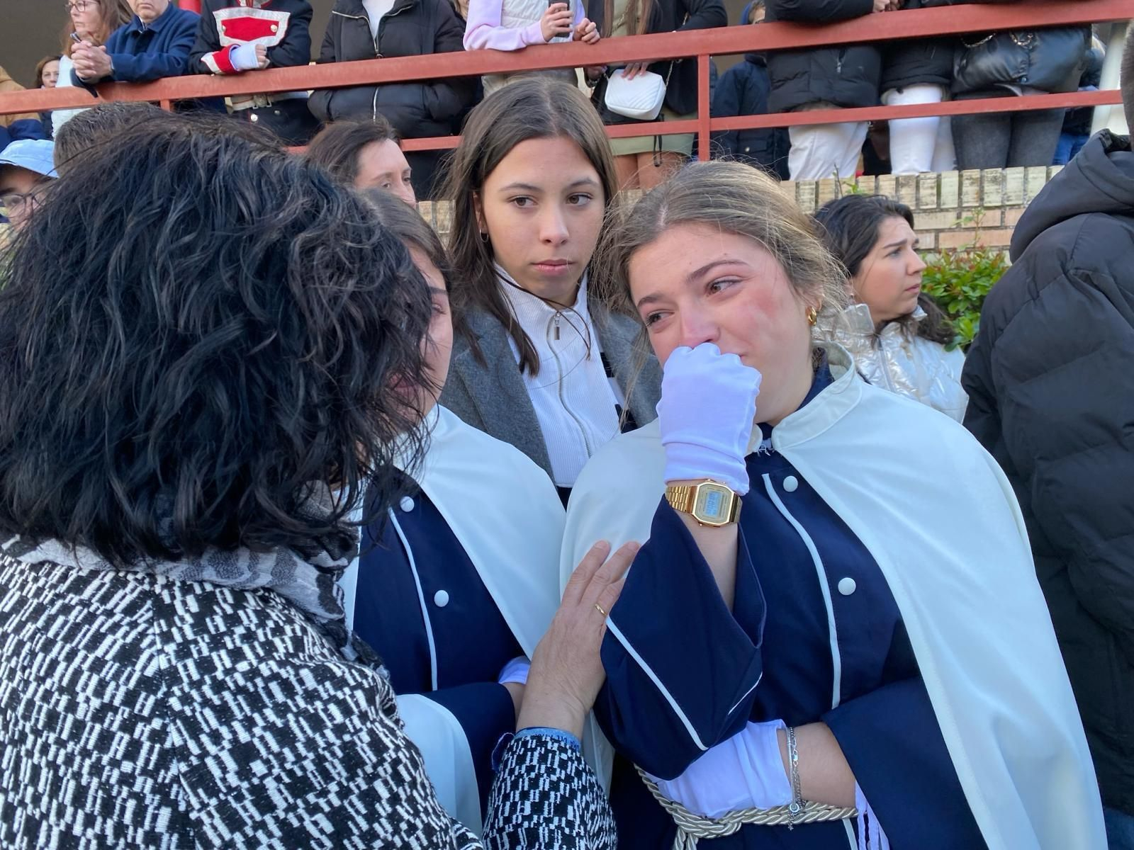 En imágenes: Divino Maestro cancela su estación de penitencia