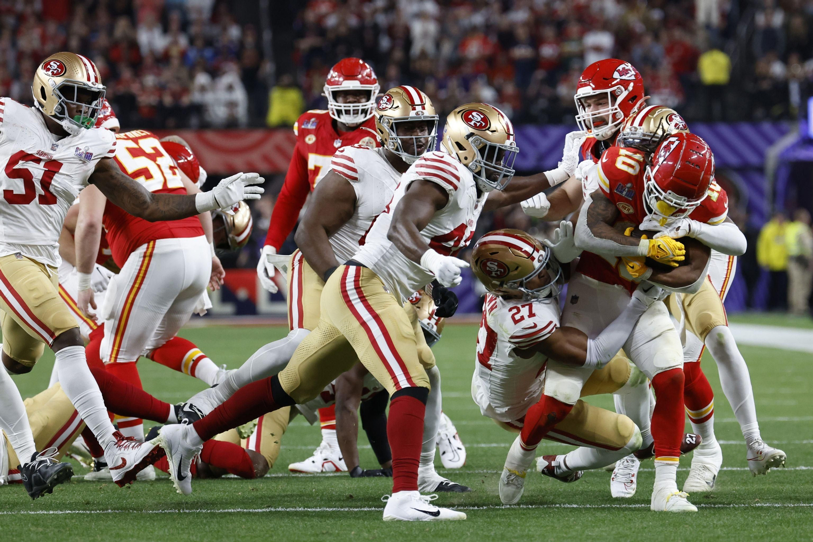 Las imágenes de la Super Bowl 2024