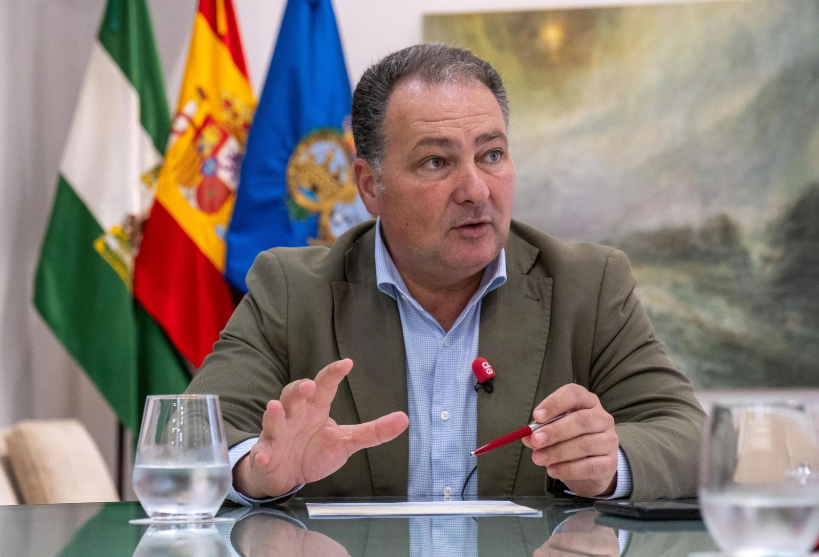 El presidente de la Diputación de Huelva, David Toscano.