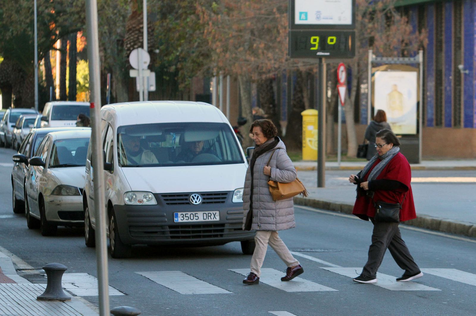 Los termómetros bajarán hasta los 8 y 9 grados de mínimas.