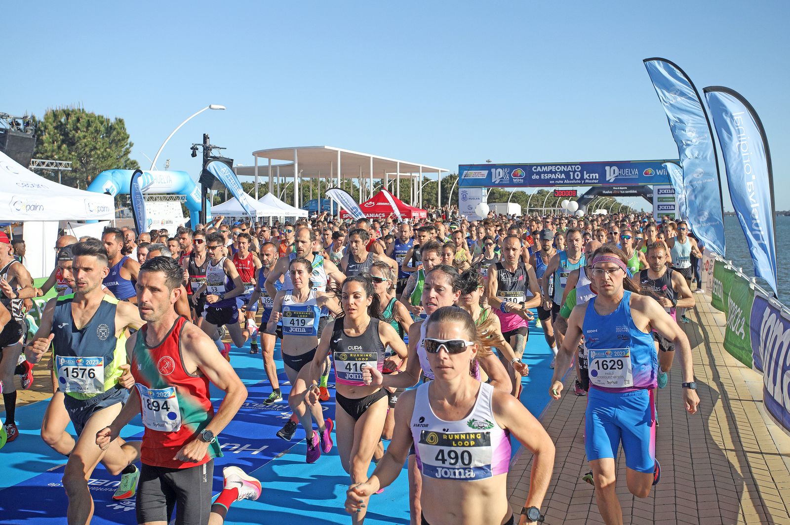 Imágenes de la 10K Puerta del Descubrimiento en Huelva