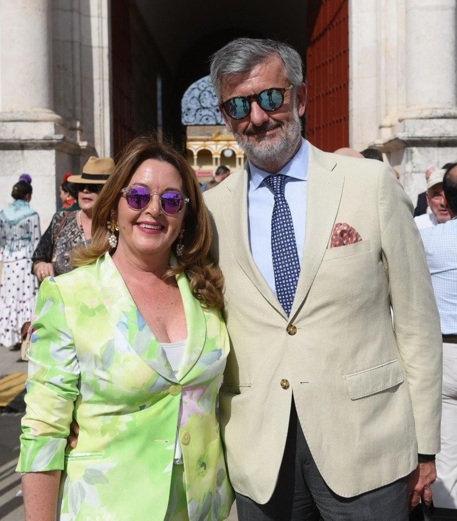 Rosa Cabrera y José María Arriaza