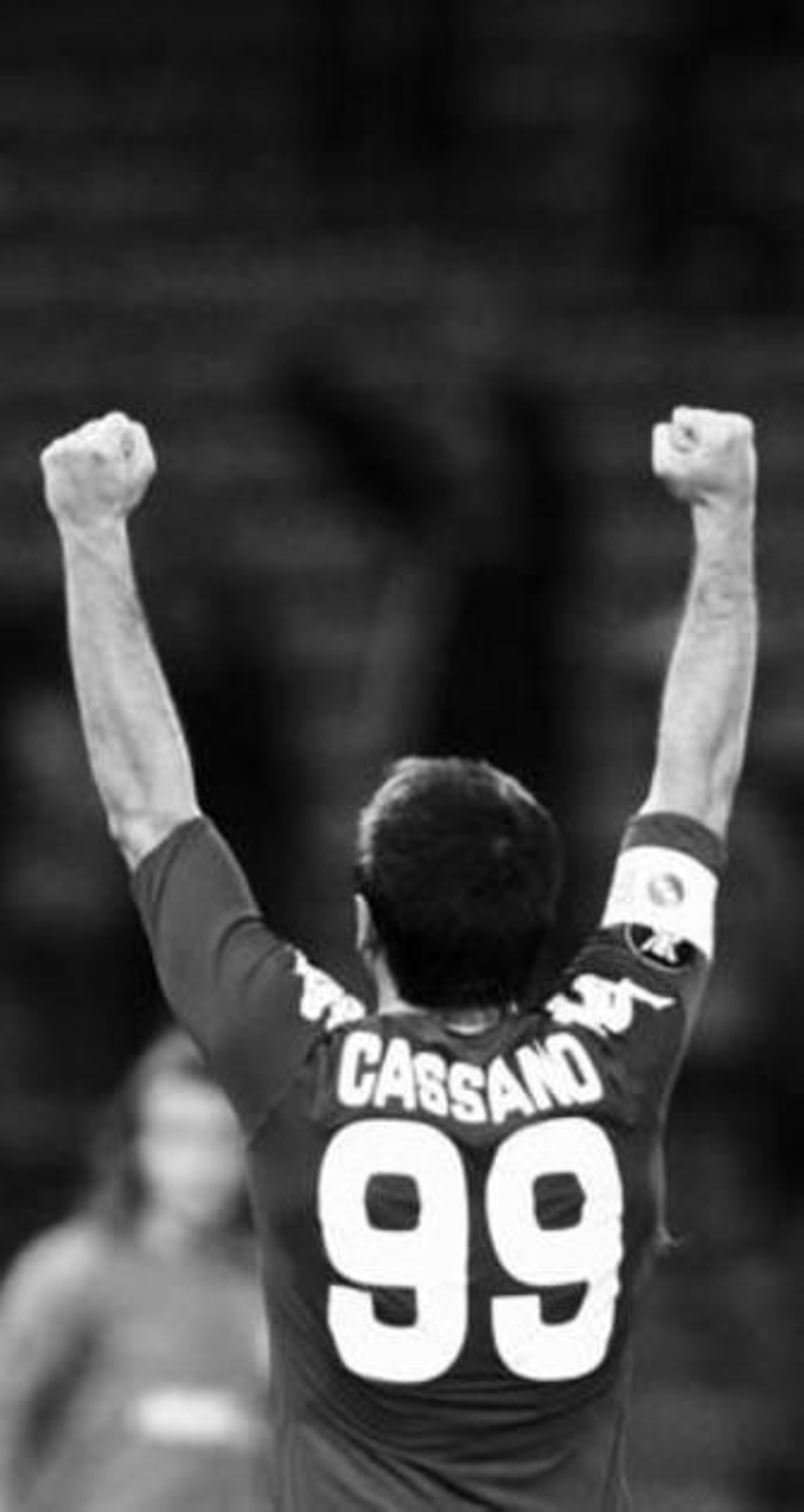 Cassano celebra un gol con la Sampdoria.