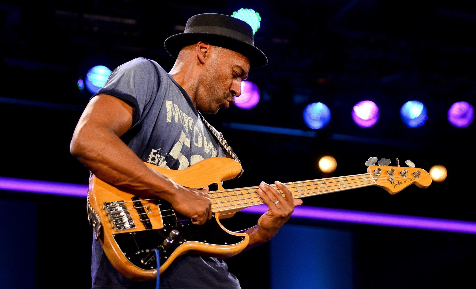 Marcus Miller, en un concierto.
