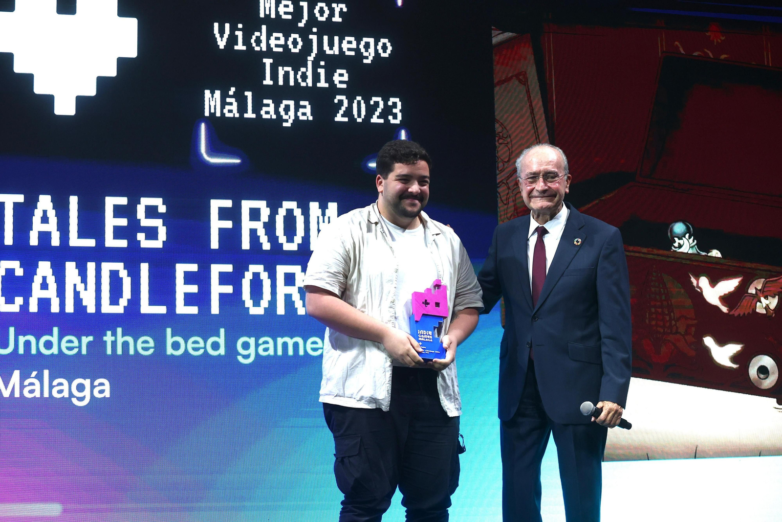 Los Premios Indie Games Málaga 2023, en fotos