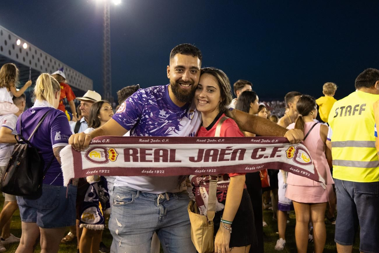 La celebración del Real Jaén.