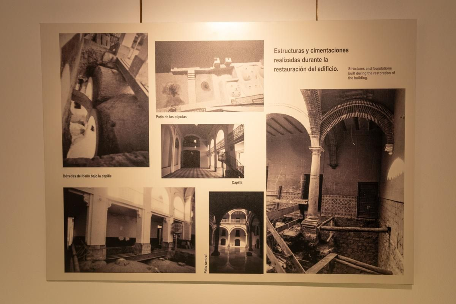 Inauguración la muestra "Los Baños Árabes de Jaén: Historia de un descubrimiento y su restauración. 40 años del Premio Europa Nostra"