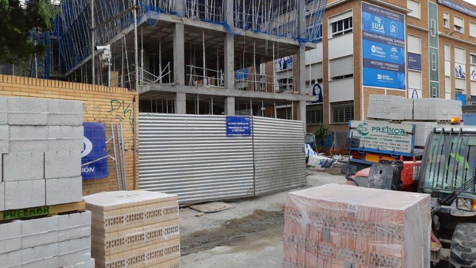 Foto tomada durante la inspección