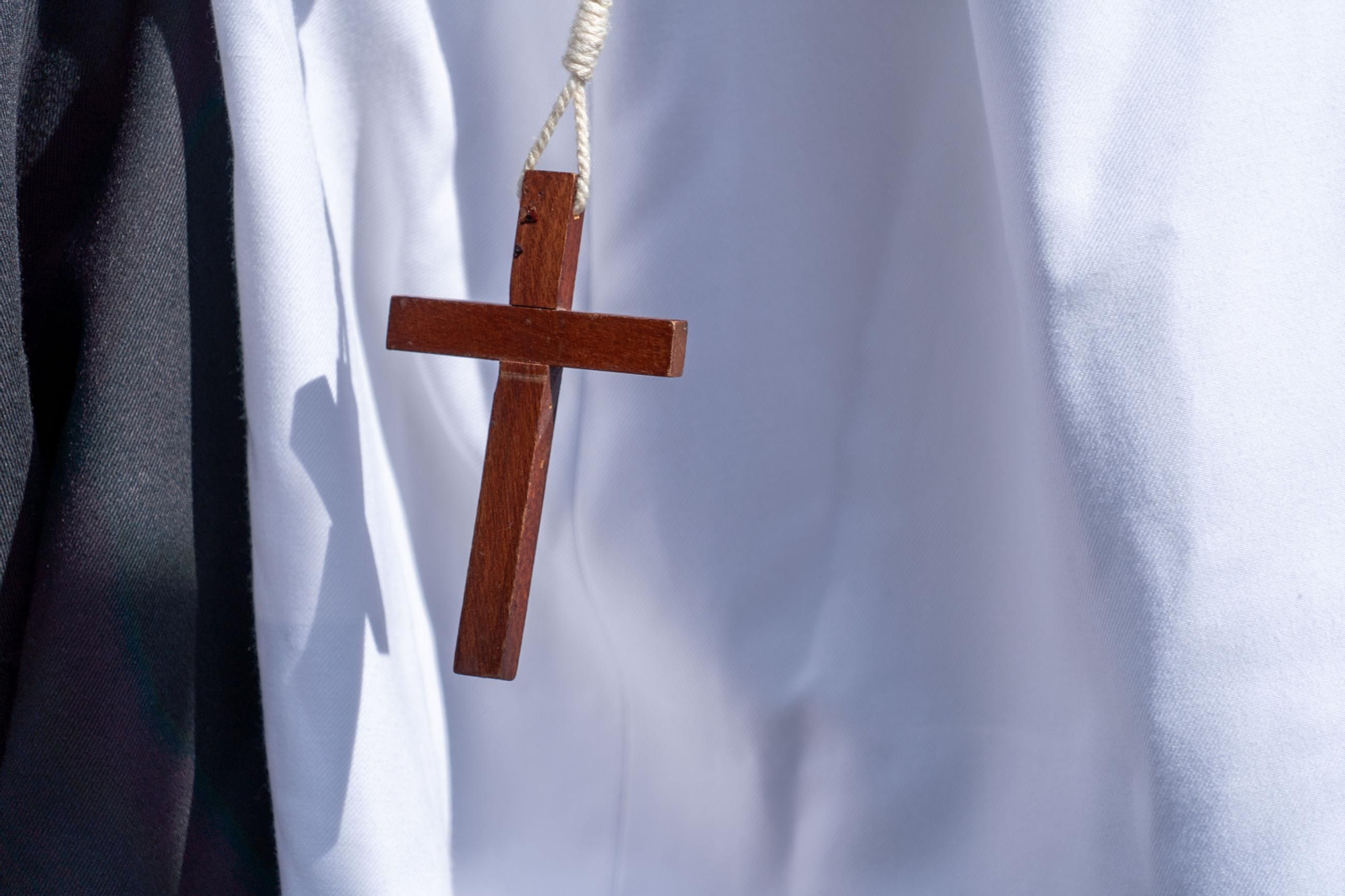 Domingo de Ramos: Imágenes de la procesión de La Sagrada Cena y Maria Santísima del Rosario