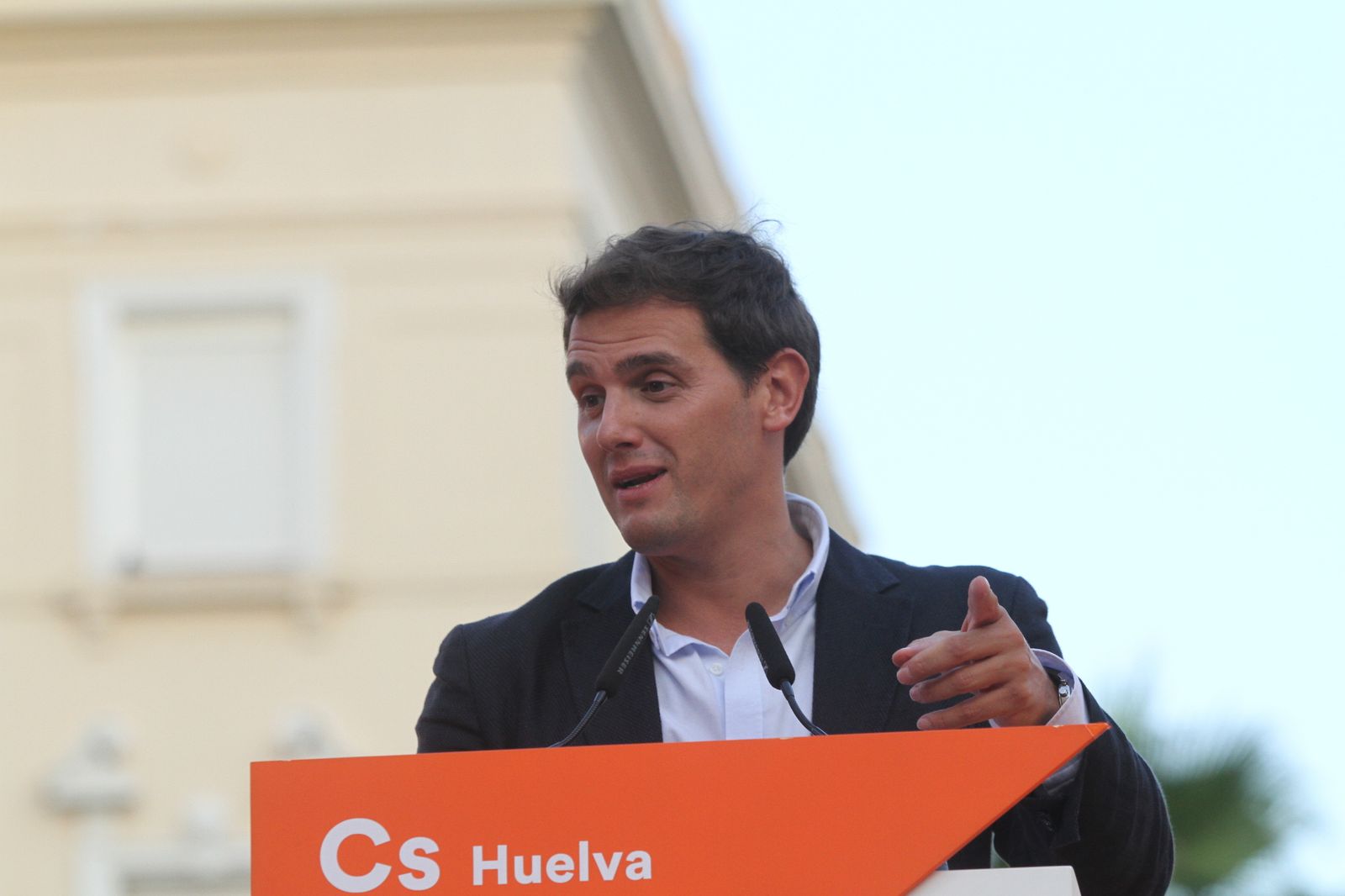 Encuentro Ciudadanos con Albert Rivera en la Plaza de Las Monjas