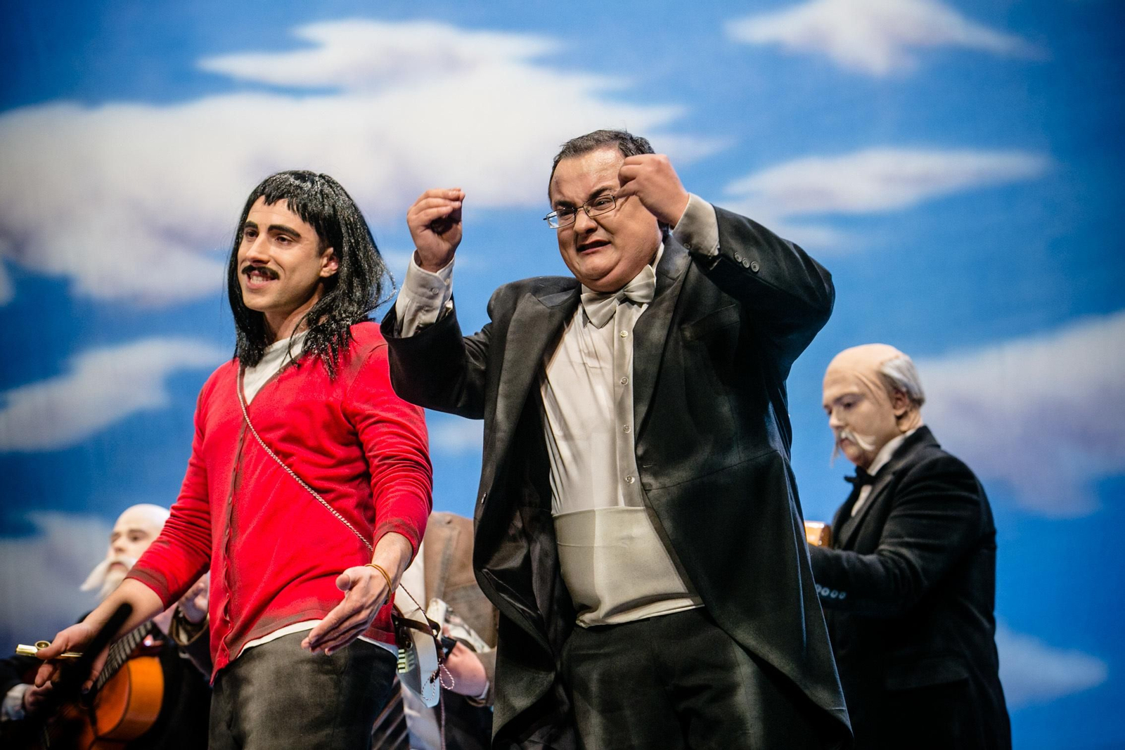 La chirigota "La reunión de media tarde"